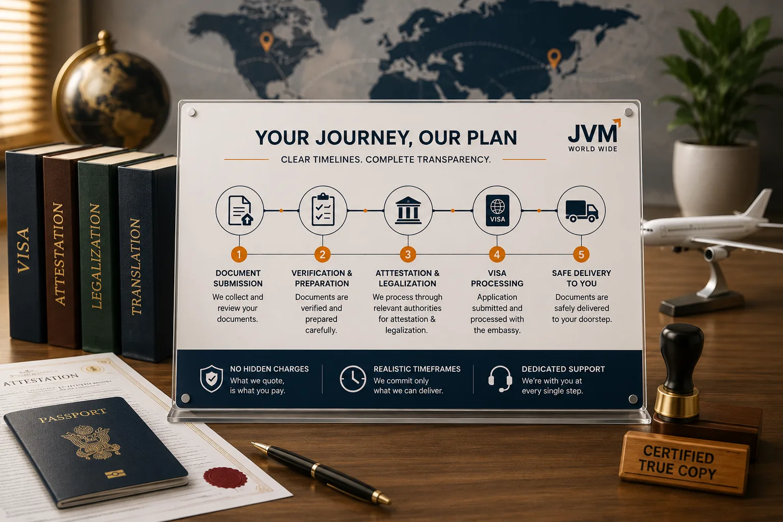 Clear timelines — JVM World Wide