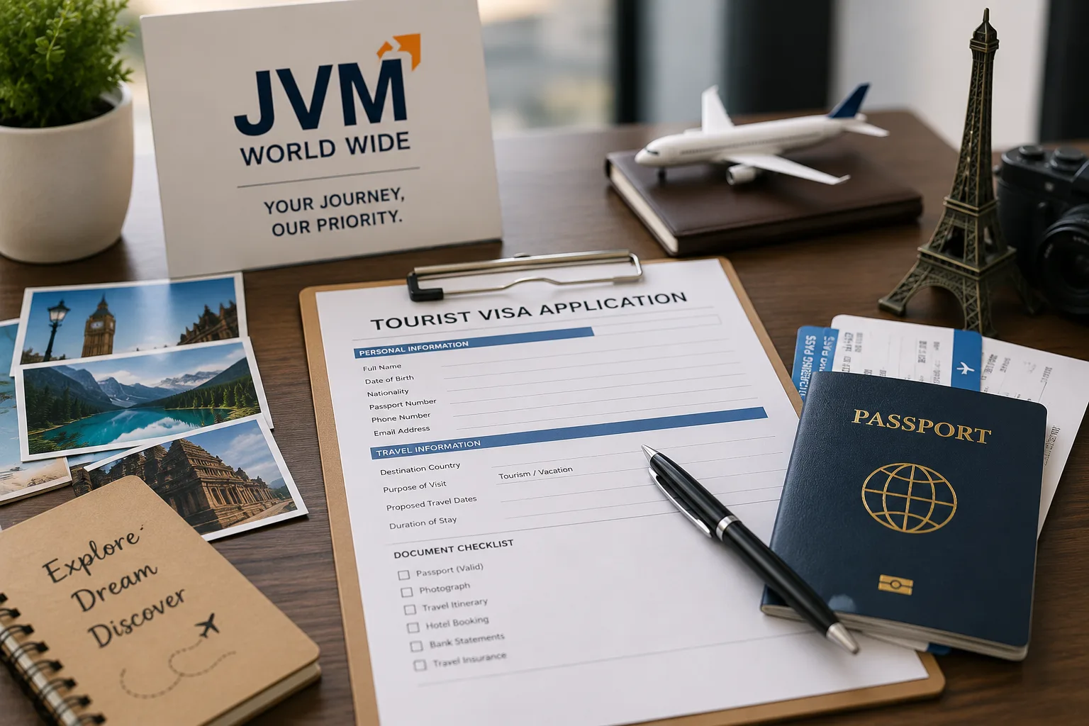 About Tourist Visa — JVM World Wide India